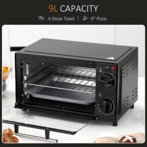 Homcom Mini Oven 9L Countertop Grill