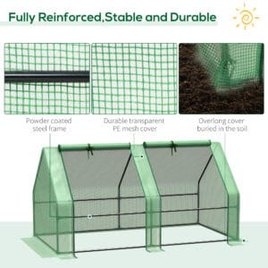 Outsunny Mini Greenhouse s/ Frame