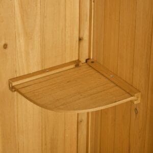 Outsunny Garden Shed 77 x 54.2 x 179cm