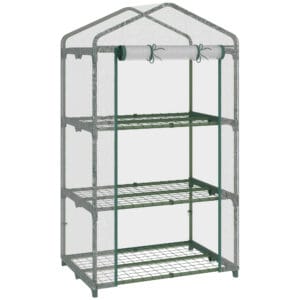 Outsunny 3 Tier Mini Greenhouse