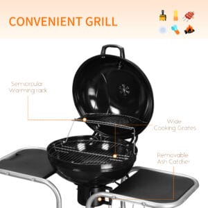 Outsunny Charcoal Barbecue Grill
