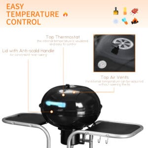 Outsunny Charcoal Barbecue Grill