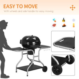 Outsunny Charcoal Barbecue Grill