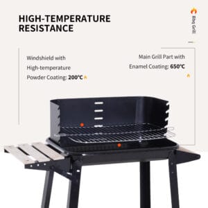 Outsunny Charcoal BBQ Grill