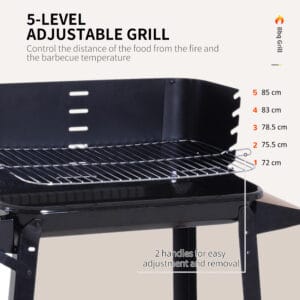 Outsunny Charcoal BBQ Grill