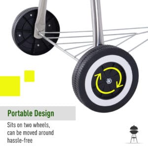 Outsunny BBQ Grill 85H cm