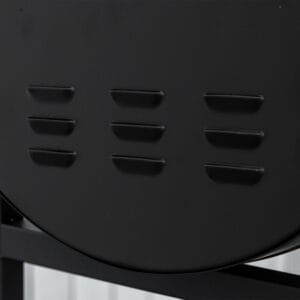 Outsunny Steel 2-Grill Charcoal BBQ
