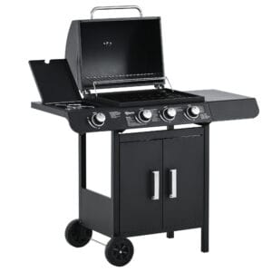 Outsunny Deluxe Gas Barbecue Grill