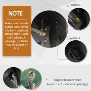 Outsunny Deluxe Gas Barbecue Grill