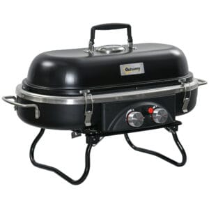 Outsunny Gas BBQ Grill 2 Burner