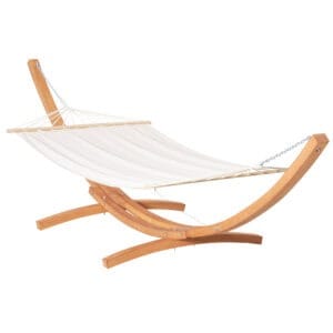 Outsunny Hammock & Wooden Stand