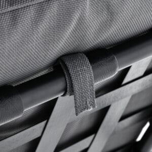 Outsunny 3 Seater Swing Chair Grey