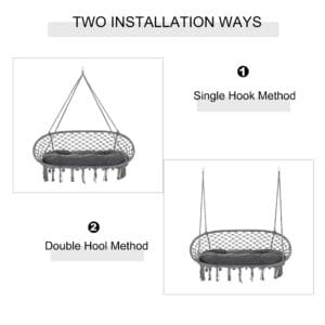 Outsunny Hammock Swing Chair