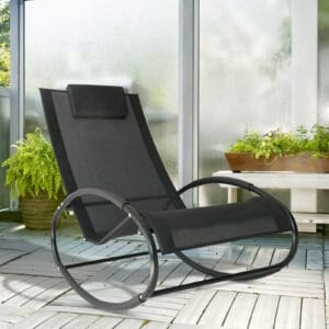 Outsunny Orbital Zero Gravity Rocking Chair
