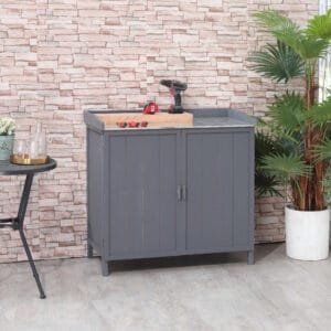 Outsunny Garden Potting Bench Table