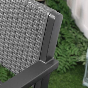 Outsunny Rattan Style Sofa Set 4pc