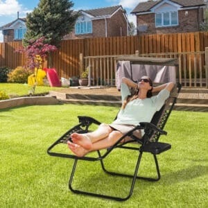 Outsunny Zero Gravity Lounger Chair
