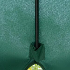 Outsunny Patio Umbrella 2.66m Green