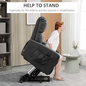 Homcom Recliner & Riser Chair w/ Remote