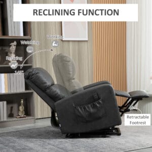 Homcom Recliner & Riser Chair w/ Remote