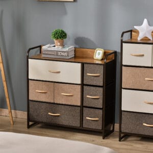 Homcom Chest of Drawers 7-Drawers