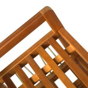 Homcom Shoe Rack Acacia Wood 5-Tier