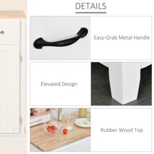 Simple Kitchen Storage Cabinet