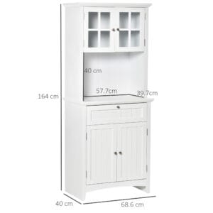 Kitchen Storage Cupboard with Microwave Drawer Kitchen Storage Cupboard with Microwave Drawer