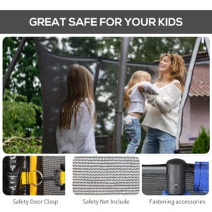 Homcom 8' Safety Fence Enclosure Net