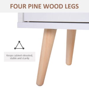 Console Table Side Cabinet Storage Unit