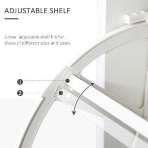 Homcom Shoe Cabinet w/ 3 Drawers