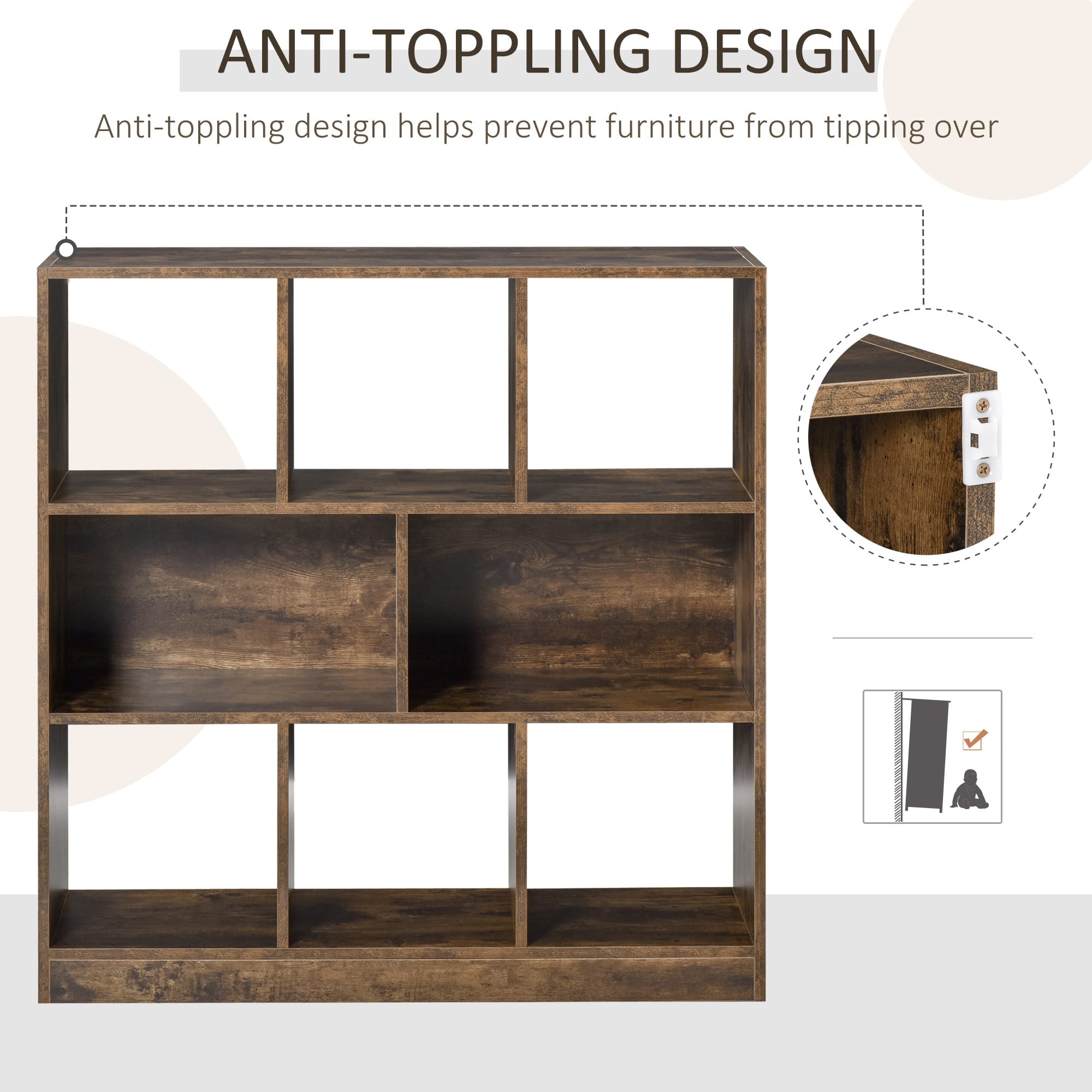 3 Tier Bookcase Display Rack 3 Tier Bookcase Display Rack