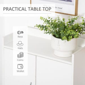 Homcom Shoe Storage Cabinet w/ Doors