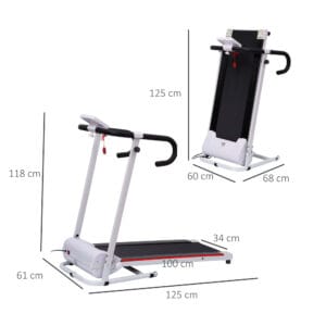 Homcom Treadmill 1-10Km/h Running