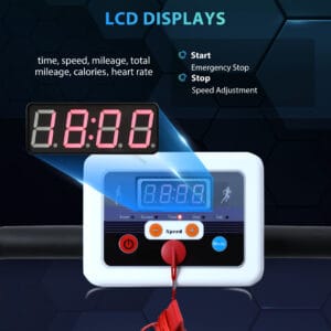 Homcom Treadmill 1-10Km/h Running