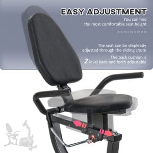 Homcom Exercise Bike Training Stationary Cycling