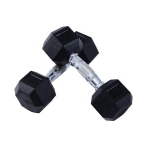 Homcom Dumbbells Kit Hexagonal Weight Lifting