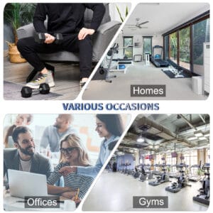 Homcom Dumbbells Kit Hexagonal Weights