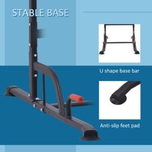 Homcom Power Tower Station Pull Up Bar