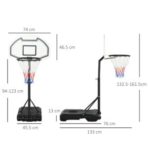 Homcom Basketball Stand and Hoop
