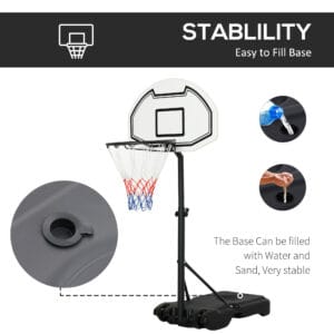 Homcom Basketball Stand and Hoop
