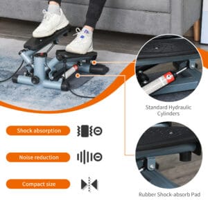 Homcom Mini Stepper Step Machine w/ Cushion