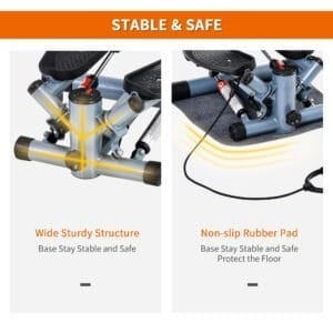 Homcom Mini Stepper Step Machine w/ Cushion