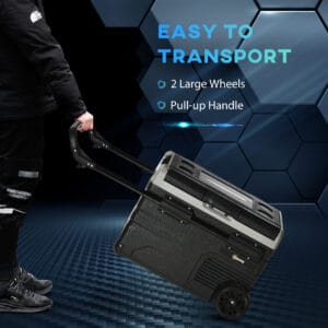 Outsunny Car Refrigerator 12V 40L Portable Freezer