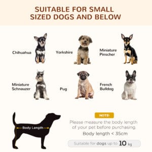 Pawhut Elevated Dog Bed Cooling w/Canopy