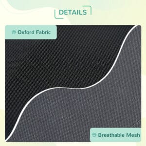 Pawhut 92cm Elevated Dog Bed