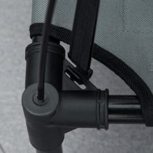 Pawhut Elevated Dog Bed Cooling w/Canopy