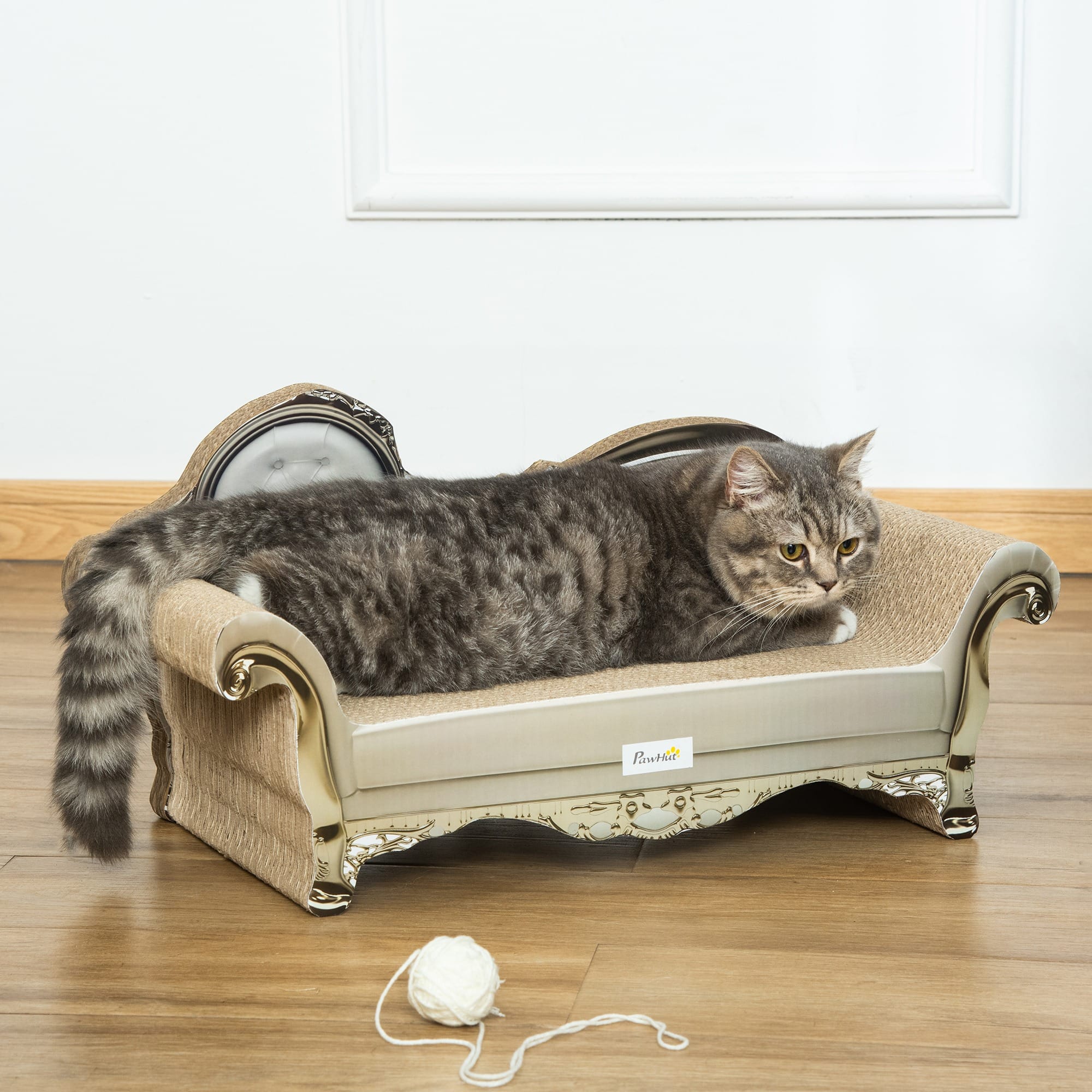Pawhut Cat Scratching Bed With Catnip Pawhut Cat Scratching Bed With Catnip