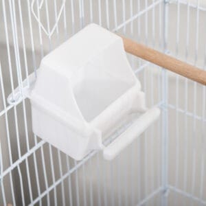 PawHut Bird Cage w/ Stand Sliding Tray