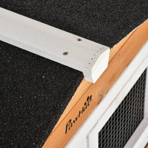 Pawhut Wooden Rabbit Hutch Guinea Pig Cage